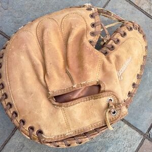 vintage Spalding 1455 E-Z Flex catcher's mit